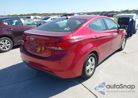 2014 Hyundai Elantra Se z USA, uszkodzony, nr VIN 5NPDH4AE5EH517638